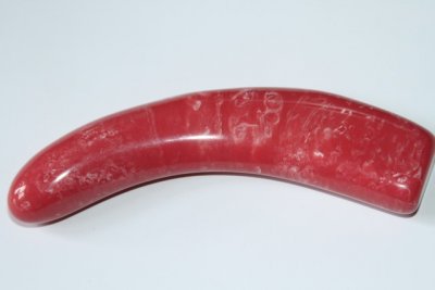 Manche pour couteau, résine rouge, ref:MRR69676