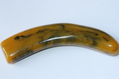 Manche pour couteau, résine jaune, ref:MRR69672