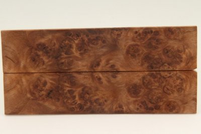 Plaquettes pour la coutellerie, Loupe d'Aulne stabilisée naturelle, ref:PLpAuls69683na