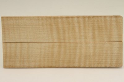 Plaquettes pour la coutellerie, Erable sycomore ondé, ref:PESO69691