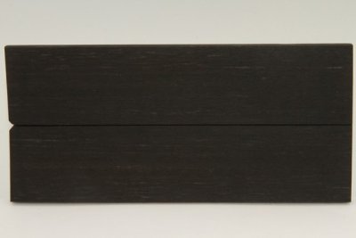 Plaquettes pour la coutellerie, Ebène noire, ref:PEbN69701
