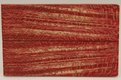 Plaquettes pour la coutellerie, Platane stabilisé rouge, ref:PPLTs69740r