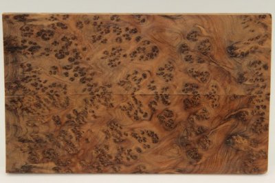 Plaquettes pour la coutellerie, Ronce de Thuya du Maroc, ref:PLpTM69797