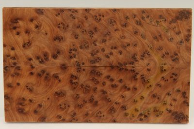 Plaquettes pour la coutellerie, Ronce de Thuya du Maroc, ref:PLpTM69796