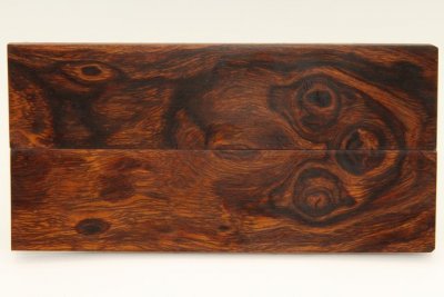 C-Plaquettes pour la coutellerie, loupe de Bois de fer d'Arizona, ref:PLpBF69878