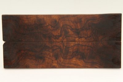 C-Plaquettes pour la coutellerie, loupe de Bois de fer d'Arizona, ref:PLpBF69875