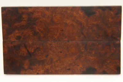 C-Plaquettes pour la coutellerie, loupe de Bois de fer d'Arizona, ref:PLpBF69879