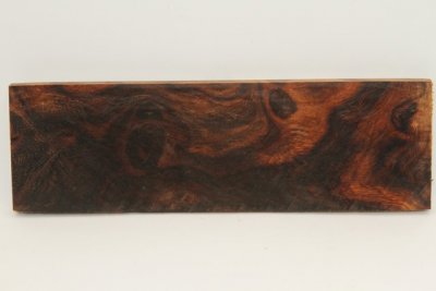 Plaquette pour la coutellerie, loupe de Bois de fer d'Arizona, ref:PLpBF69881