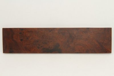 Plaquette pour la coutellerie, loupe de Bois de fer d'Arizona, ref:PLpBF69886