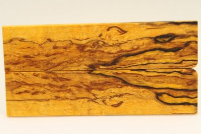 Plaquettes pour la coutellerie, Bouleau de Carélie stabilisé jaune, ref:PBMs69950j