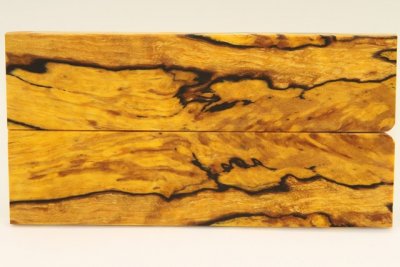 Plaquettes pour la coutellerie, Bouleau de Carélie stabilisé jaune, ref:PBMs69952j