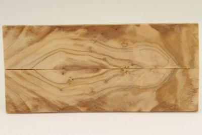 Plaquettes pour la coutellerie, loupe d'Olivier, ref:PLpO70061