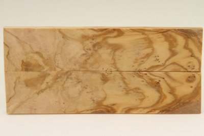 Plaquettes pour la coutellerie, loupe d'Olivier, ref:PLpO70060