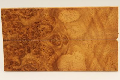 Plaquettes pour la coutellerie, Loupe d'Amboine, ref:PLpAmb70071