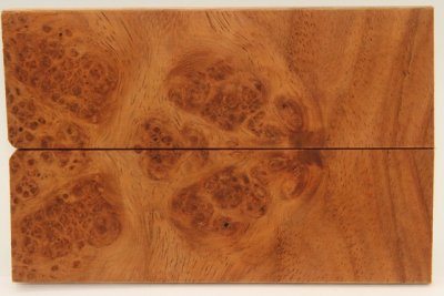 Plaquettes pour la coutellerie, Loupe d'Amboine, ref:PLpAmb70074