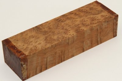 Bloc pour la coutellerie, Ronce de Thuya du Maroc, ref:BLpTM70160