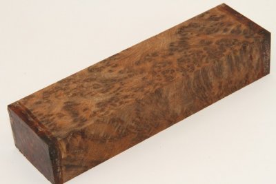 Bloc pour la coutellerie, Ronce de Thuya du Maroc, ref:BLpTM70167