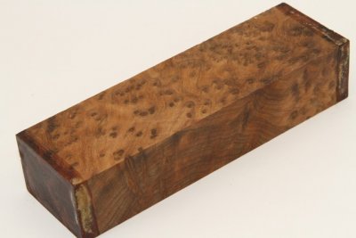 Bloc pour la coutellerie, Ronce de Thuya du Maroc, ref:BLpTM70166