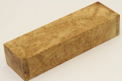Bloc pour la coutellerie, loupe d'Acacia, ref:BLpAc70229