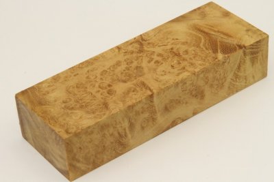 Bloc pour la coutellerie, loupe d'Acacia, ref:BLpAc70231