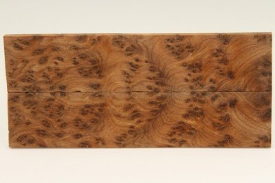 Plaquettes pour la coutellerie, Ronce de Thuya du Maroc, ref:PLpTM70319
