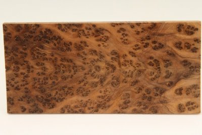 Plaquettes pour la coutellerie, Ronce de Thuya du Maroc, ref:PLpTM70320