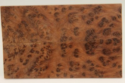 Plaquettes pour la coutellerie, Ronce de Thuya du Maroc, ref:PLpTM70321