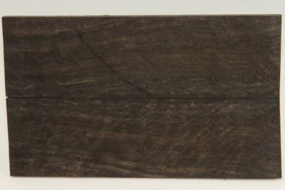 Plaquettes pour la coutellerie, Ebène noire ondée, ref:PEbN70480