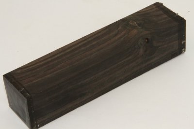 Bloc pour la coutellerie, Bois équitable, Ebène du Sahel (variété Mozambique), ref:BEbS70630