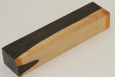 Bloc pour la coutellerie, Bois équitable, Ebène du Sahel (variété Mozambique), ref:BEbS70631