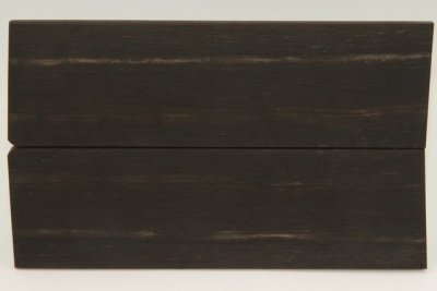 Plaquettes pour la coutellerie, Ebène noire, ref:PEbN70699