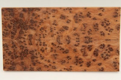 Plaquettes pour la coutellerie, Ronce de Thuya du Maroc, ref:PLpTM70797