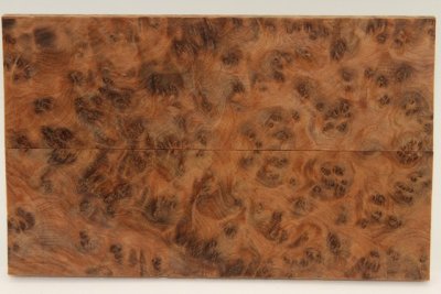 Plaquettes pour la coutellerie, Ronce de Thuya du Maroc, ref:PLpTM70801