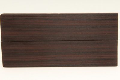 Plaquettes pour la coutellerie, Palissandre de Santos noir, ref:PPalDS70821