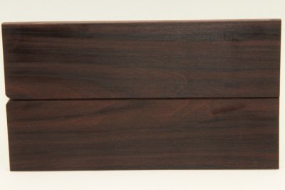 Plaquettes pour la coutellerie, Palissandre de Santos noir, ref:PPalDS70823
