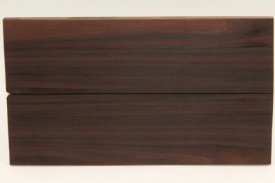 Plaquettes pour la coutellerie, Palissandre de Santos noir, ref:PPalDS70824