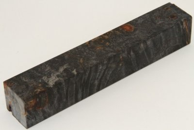 Carrelet à stylo, Loupe de Peuplier stabilisée noire, ref:SLpPEs70915nr
