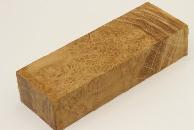 Bloc pour la coutellerie, loupe d'Acacia, ref:BLpAc70926