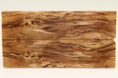 Plaquettes pour la coutellerie, Bouleau de Carélie stabilisé naturel, ref:PBMs71322na
