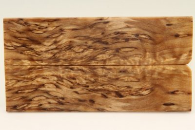 Plaquettes pour la coutellerie, Bouleau de Carélie stabilisé naturel, ref:PBMs71323na