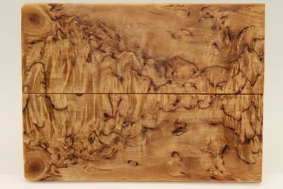 Plaquettes pour la coutellerie, Bouleau de Carélie stabilisé naturel, ref:PBMs71327na