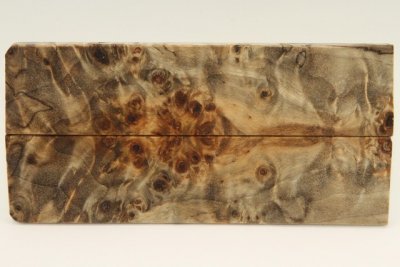 Plaquettes pour la coutellerie, Loupe de Peuplier stabilisé naturel, ref:PLpPEs71291na