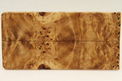 Plaquettes pour la coutellerie, Loupe de Peuplier stabilisé naturel, ref:PLpPEs71293na