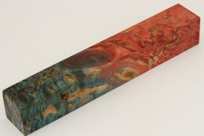 A-Carrelet à stylo, Bouleau de Carélie stabilisé multicolore, ref:SBMs71388mu