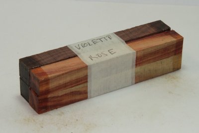 Destockage, carrelets, Bois de violette et de rose, ref:DSBVR15--0