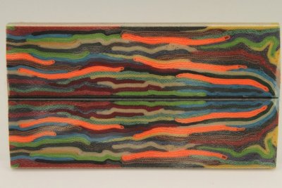 Plaquettes de Micarta Prémium, motif Strates, ref:PMicSt71742