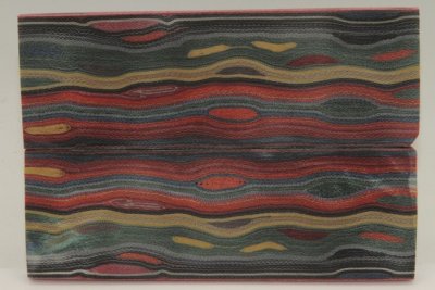 Plaquettes de Micarta Prémium, motif Strates, ref:PMicSt71747