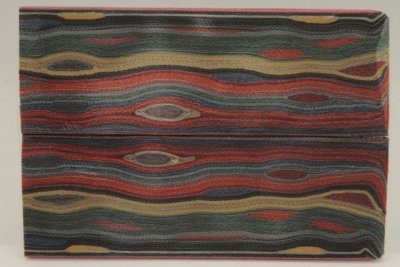 Plaquettes de Micarta Prémium, motif Strates, ref:PMicSt71750