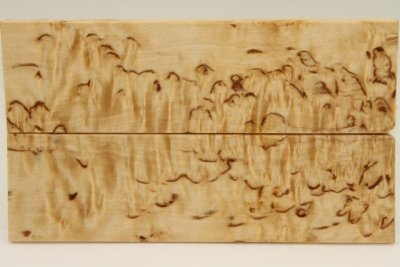 Plaquettes pour la coutellerie, Bouleau madré, ref:PBM71862