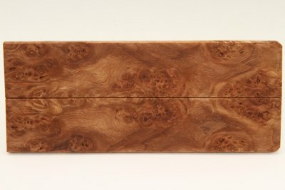 Plaquettes pour la coutellerie, Loupe d'Aulne stabilisée naturelle, ref:PLpAuls71882na